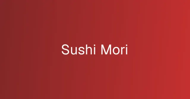 Sushi Mori